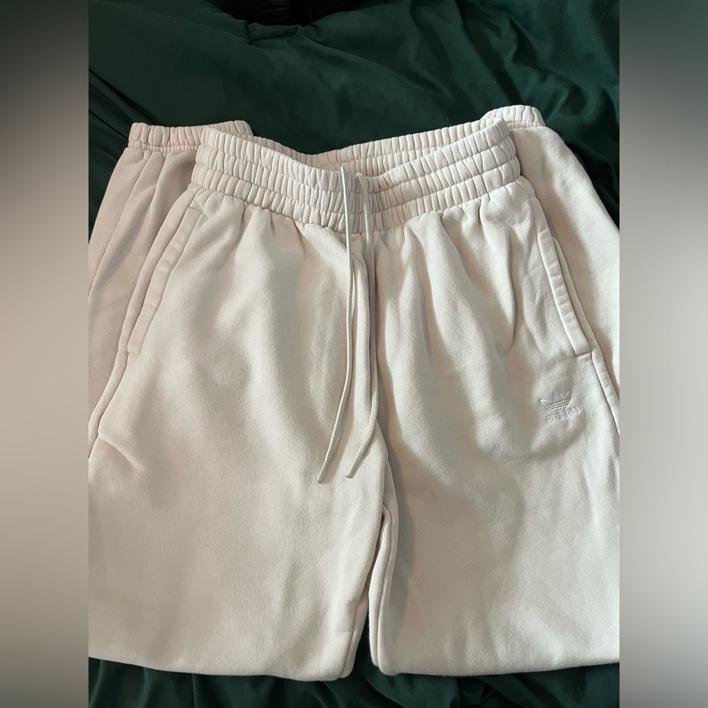 adidas cuffed sweatpants size s